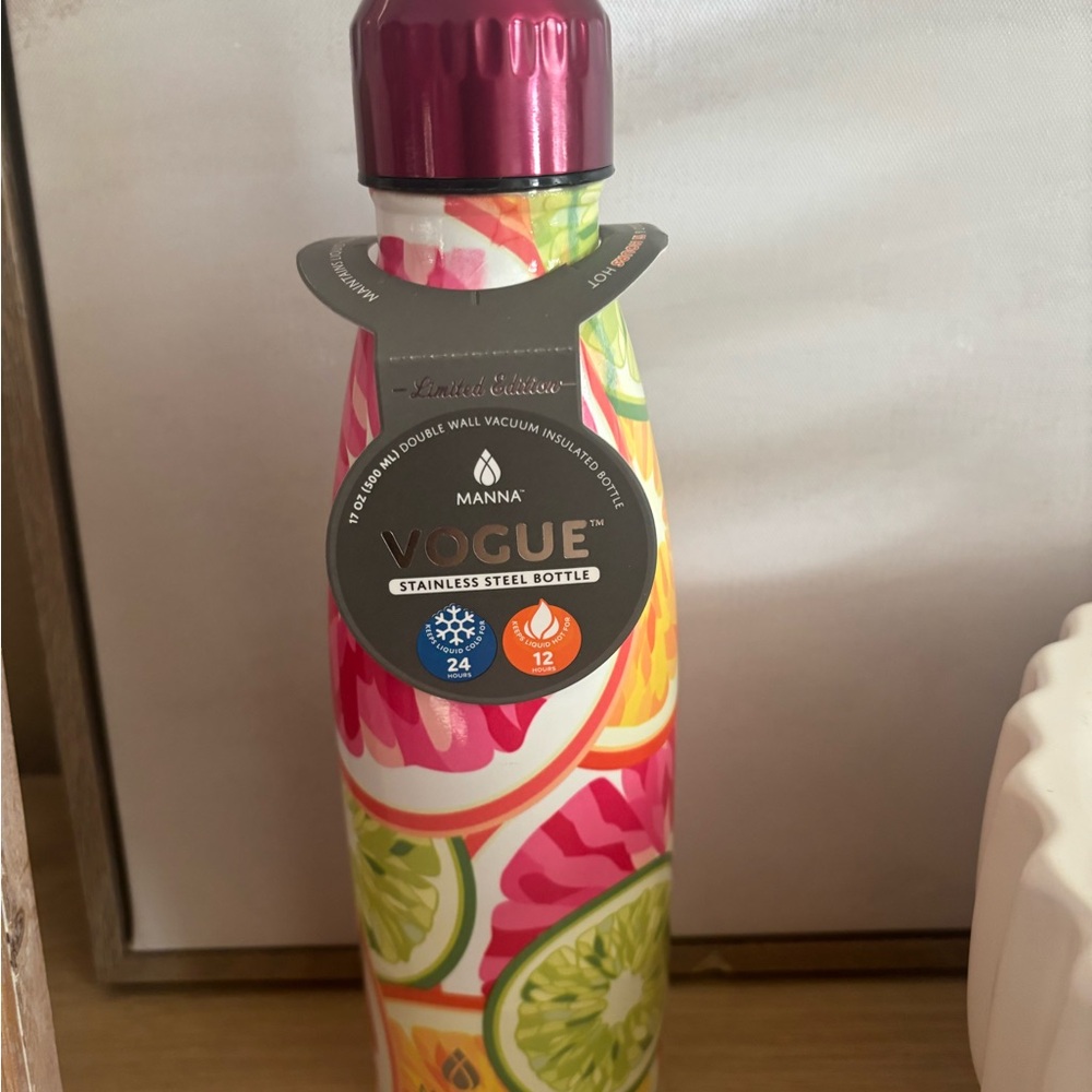 Vogue Multicolor Stainless Steel Bottle